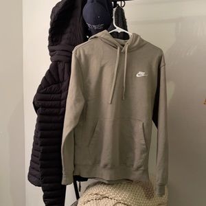 Nike sportswear sage green hoodie